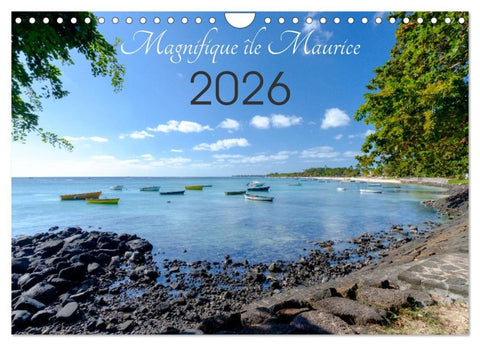 Magnifique île Maurice (Calendrier mural 2026 DIN A4 vertical), CALVENDO calendrier mensuel