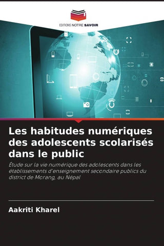 Les habitudes numériques des adolescents scolarisés dans le public