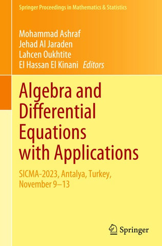 Algebra and Differential Equations with Applications