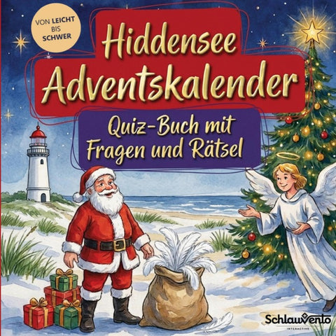 Hiddensee-Adventskalender: Quiz-Buch mit Fragen und Rätsel