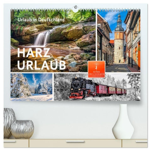 Harz - Urlaub (hochwertiger Premium Wandkalender 2027 DIN A2 quer), Kunstdruck in Hochglanz
