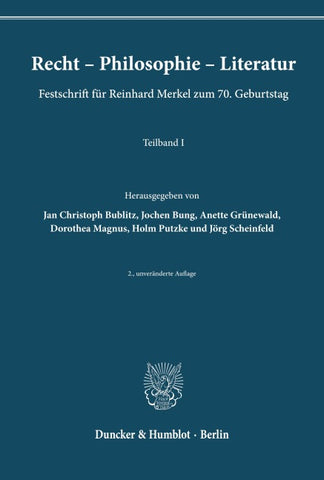 Recht - Philosophie - Literatur