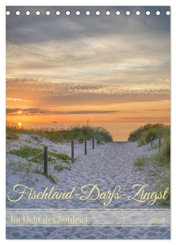 Fischland-Darß-Zingst - Im Licht des Nordens (Tischkalender 2027 DIN A5 hoch), CALVENDO Monatskalender