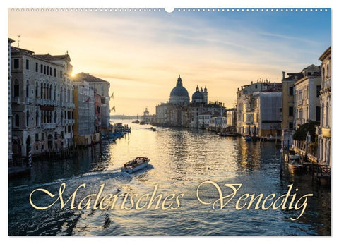 Malerisches Venedig (Wandkalender 2027 DIN A2 quer), CALVENDO Monatskalender