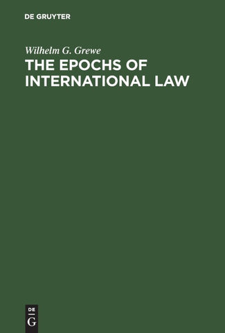 The Epochs of International Law