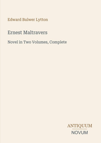 Ernest Maltravers