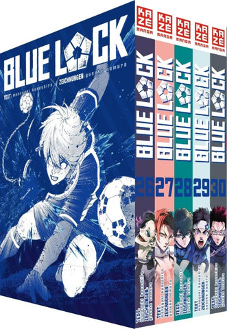 Blue Lock – Band 26-30 im Sammelschuber