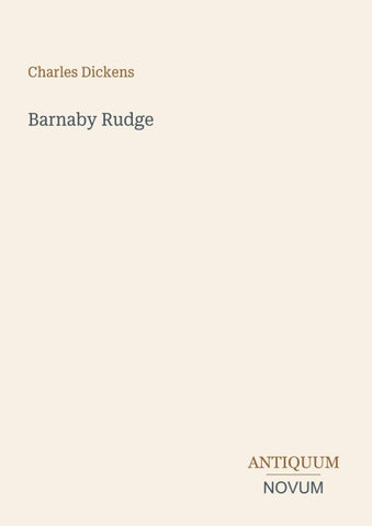 Barnaby Rudge