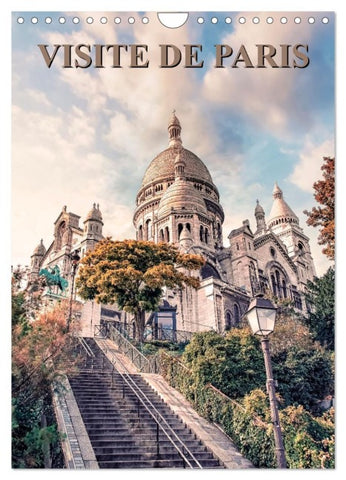 Visite de Paris (Calendrier mural 2026 DIN A4 horizontal), CALVENDO calendrier mensuel