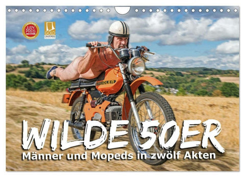 Wilde50er (Wandkalender 2026 DIN A4 quer), CALVENDO Monatskalender