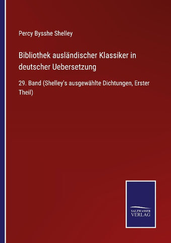 Bibliothek ausländischer Klassiker in deutscher Uebersetzung