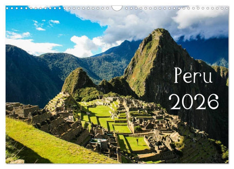 Peru 2026 (Wandkalender 2026 DIN A3 quer), CALVENDO Monatskalender