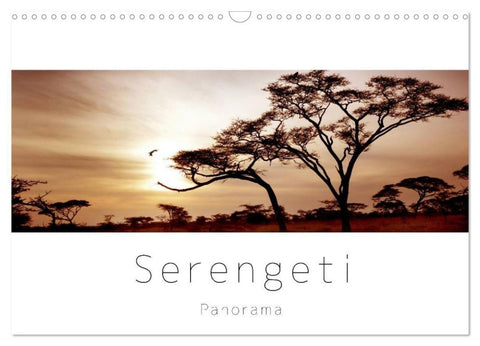 Serengeti Panorama (Wandkalender 2027 DIN A3 quer), CALVENDO Monatskalender