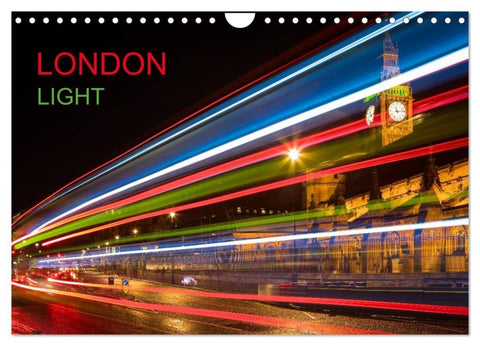 London Light (Wandkalender 2026 DIN A4 quer), CALVENDO Monatskalender
