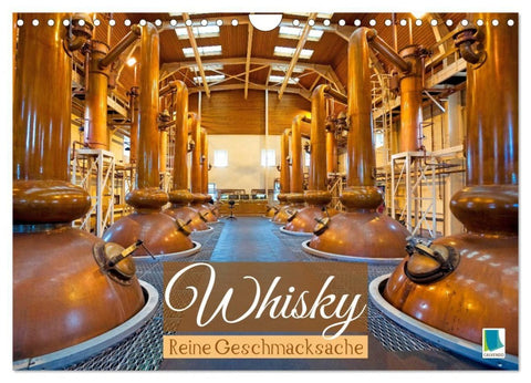 Whisky: Reine Geschmacksache (Wandkalender 2027 DIN A4 quer), CALVENDO Monatskalender