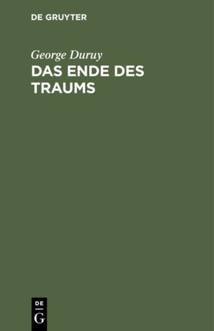 Das Ende des Traums