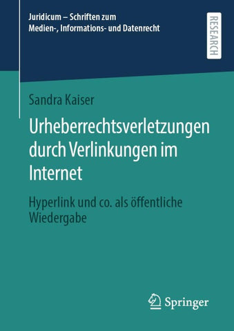 Urheberrechtsverletzungen durch Verlinkungen im Internet