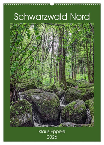 Schwarzwald Nord (Wandkalender 2026 DIN A2 hoch), CALVENDO Monatskalender