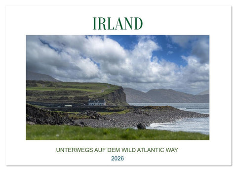 Irland - Unterwegs auf dem Wild Altantic Way (Wandkalender 2026 DIN A2 quer), CALVENDO Monatskalender