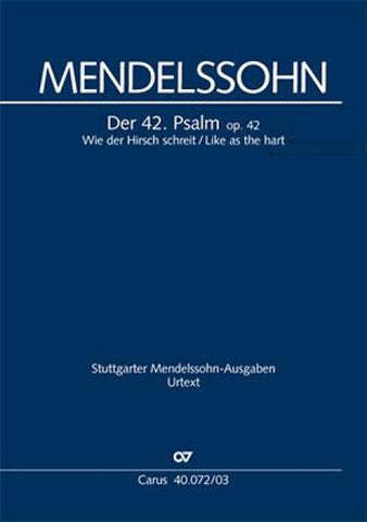 Wie der Hirsch schreit (Klavierauszug)