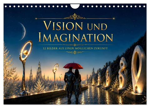 Vision und Imagination - 12 Bilder aus einer möglichen Zukunft (Wandkalender 2027 DIN A4 quer), CALVENDO Monatskalender