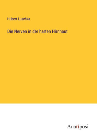 Die Nerven in der harten Hirnhaut