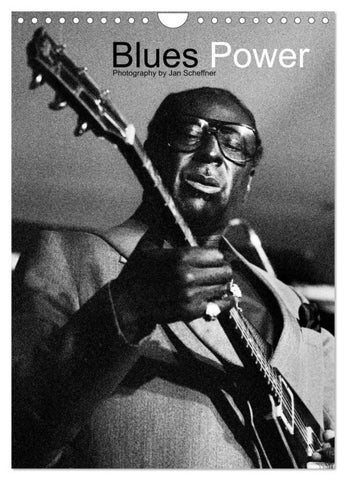Blues Power (Wandkalender 2027 DIN A4 hoch), CALVENDO Monatskalender