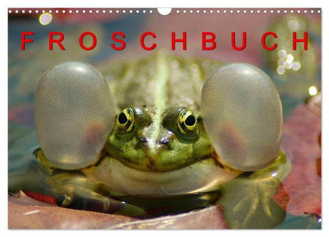 FROSCHBUCH (Wandkalender 2027 DIN A3 quer), CALVENDO Monatskalender