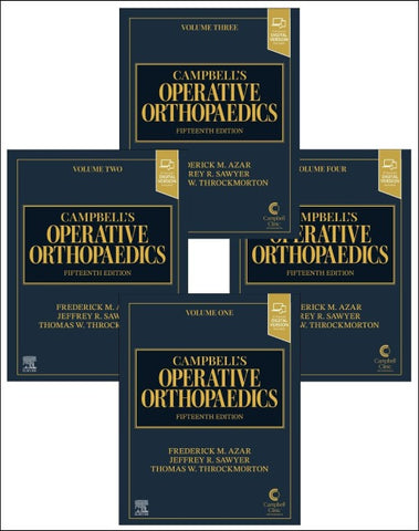Campbell's Operative Orthopaedics, 4-Volume Set