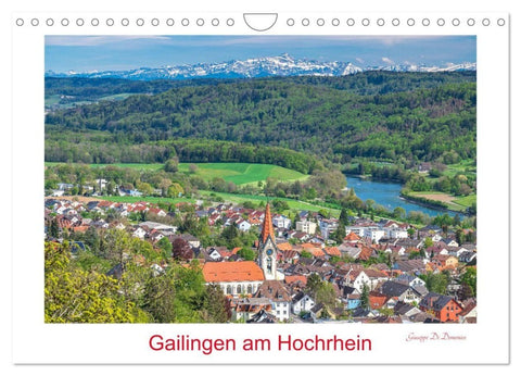 Gailingen am Hochrhein (Wandkalender 2027 DIN A4 quer), CALVENDO Monatskalender