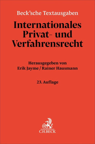 Internationales Privat- und Verfahrensrecht