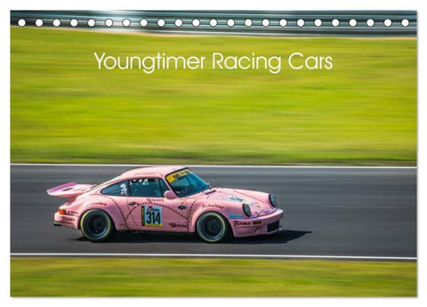 Youngtimer Racing Cars (Tischkalender 2027 DIN A5 quer), CALVENDO Monatskalender