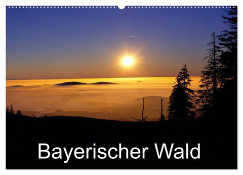 Bayerischer Wald (Wandkalender 2026 DIN A2 quer), CALVENDO Monatskalender