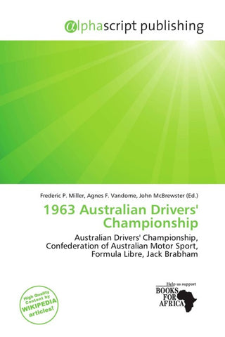 1963 Australian Drivers' Championship