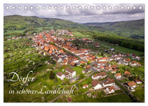 Dörfer in schöner Landschaft (Tischkalender 2027 DIN A5 quer), CALVENDO Monatskalender