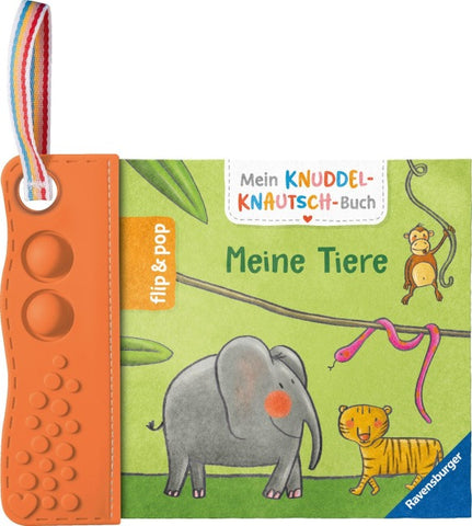Mein Knuddel-Knautsch-Buch: flip&pop. Meine Tiere