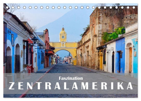 Faszination Zentralamerika (Tischkalender 2027 DIN A5 quer), CALVENDO Monatskalender