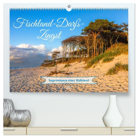 Fischland-Darß-Zingst Impressionen einer Halbinsel (hochwertiger Premium Wandkalender 2027 DIN A2 quer), Kunstdruck in Hochglanz