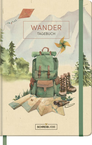 Wandertagebuch-Rucksack