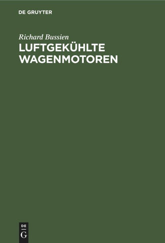 Luftgekühlte Wagenmotoren