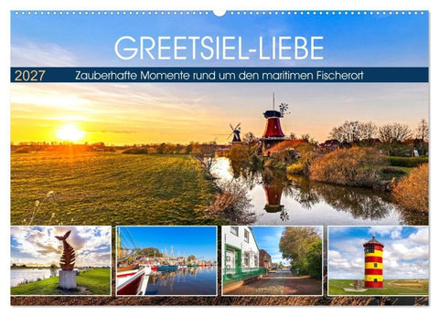 GREETSIEL-LIEBE (Wandkalender 2027 DIN A2 quer), CALVENDO Monatskalender