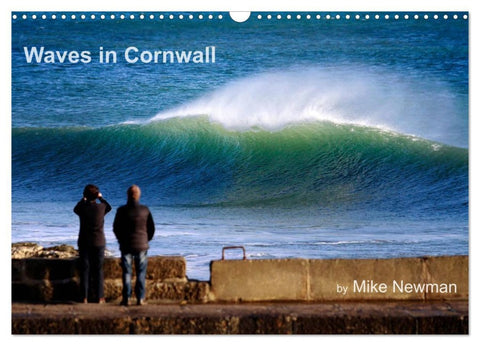 Waves in Cornwall (Wall Calendar 2026 DIN A3 landscape), CALVENDO 12 Month Wall Calendar