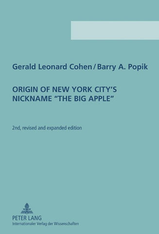 Origin of New York City’s Nickname «The Big Apple»
