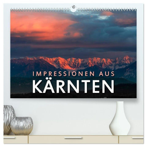 Impressionen aus Kärnten (hochwertiger Premium Wandkalender 2027 DIN A2 quer), Kunstdruck in Hochglanz