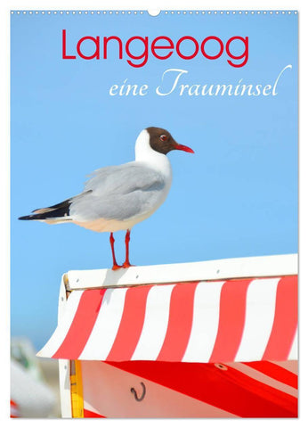 Langeoog - eine Trauminsel (Wandkalender 2027 DIN A2 hoch), CALVENDO Monatskalender