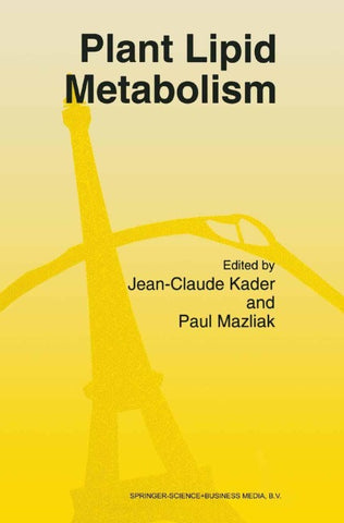 Plant Lipid Metabolism