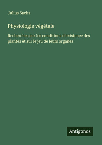 Physiologie végétale