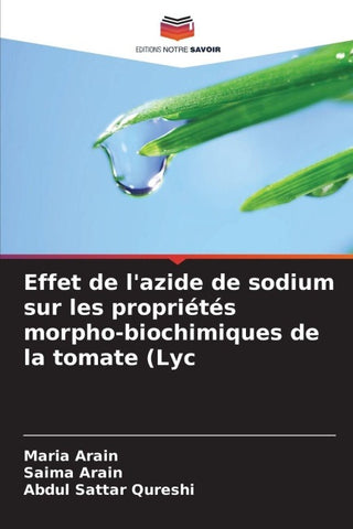 Effet de l'azide de sodium sur les propriétés morpho-biochimiques de la tomate (Lyc