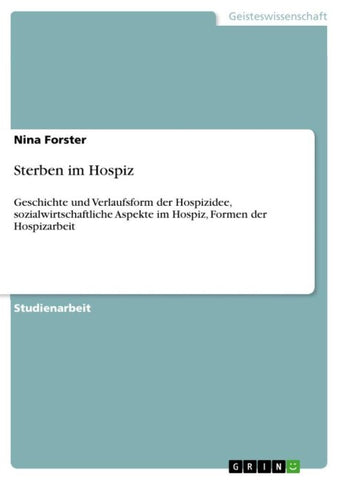 Sterben im Hospiz