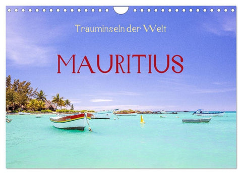Trauminseln der Welt - Mauritius (Wandkalender 2027 DIN A4 quer), CALVENDO Monatskalender